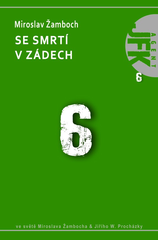 Se smrtí v zádech Obálka